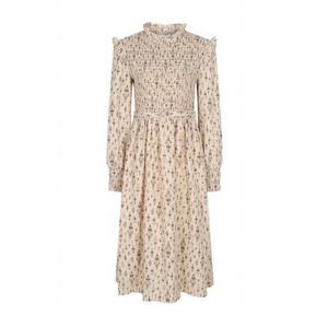 [레코브](레코브) 벨티드 플라워 스모킹 원피스(LC61BYOP567B)