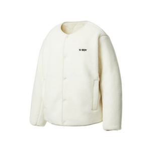 [널디] 리버시블 칼라리스 플리스 자켓 PNEW24FJ01 REVERSIBLE COLLARLESS FLEECE JACKET