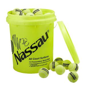 낫소 통볼 72개입 테니스 연습구 T-507C