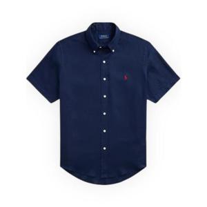 폴로 랄프로렌 반팔 셔츠 710968912 001 blu navy
