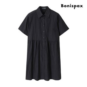 [보니스팍스(여성의류)]바스락 셔츠 원피스 (XP4OP027M0)