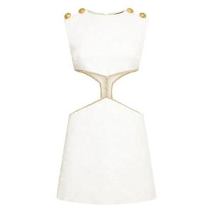 25 FW 로베르토 카발리 컷아웃 드레스 UWT101LG011 TP437412846