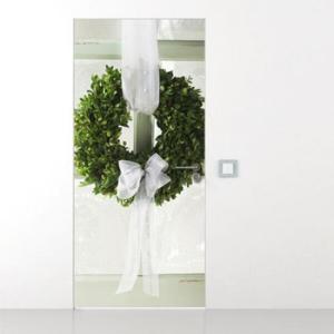 아트박스/꾸밈 gb278-그리너리화관_현관문시트지