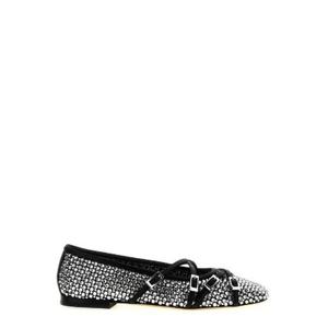 Mach   Mach 장식 스퀘어 토 발레 플랫 R25S092710NET B17BLACK TP935764861