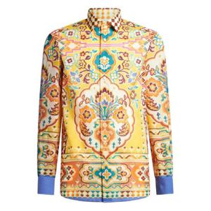 25 FW 에트로 그래픽 프린트 셔츠 MRIB000199SP5F5 TP439213659