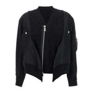 사카이 나일론 인서트 가디건 2507996 001