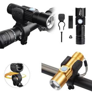 자전거전조등 USB 미니 자전거 라이트 랜턴 전조등 후레쉬 Q5