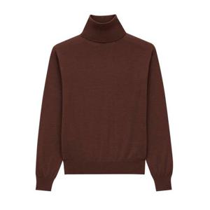 생로랑 터틀넥 840802YAPK2 2036 BROWN