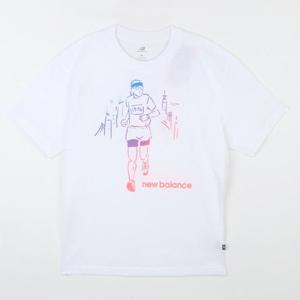[뉴발란스]뉴발란스 UNI 러너 그래픽 반팔티 NBNEFCOG53-10 티셔