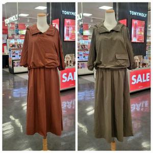 수스 HC07 후드스트링원피스 S253BOP801