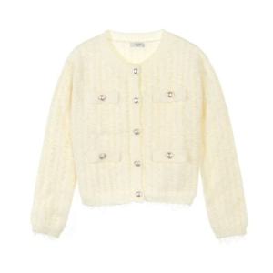 [레코브](레코브) 트위드 진주 가디건(LC31CYKC532X)