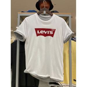 [리바이스]MARIO남여공용 배트윙 로고 기본 반팔티셔츠(T-0140M)