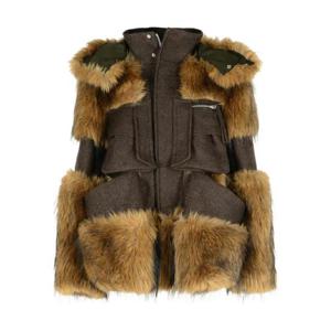 사카이 퍼 트리밍 울 재킷 2508065