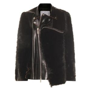 사카이 레더 재킷 2508237