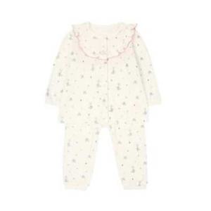 [닥스베이비]프릴 베어패턴 리오셀 상하내의(EUW40VP53M)