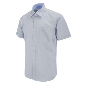 레귤러 링클프리 고급모달 그레이 반팔셔츠_RF2123