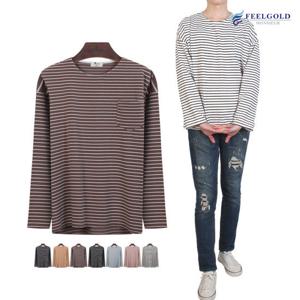 [필골드] 네오 단가라 라운드 오버핏 티셔츠 MD966