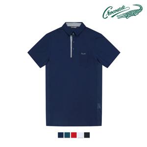 [크로커다일]TAG가58,000원 옆라인배색 폴로 티셔츠 CDAA7TP2703