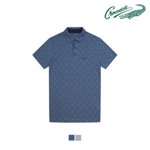[크로커다일] 바람개비 프린트 티셔츠 CDAA7TS2493