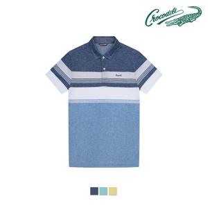 [크로커다일] 컬러블럭 티셔츠 CDAA7TS2494