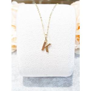 미니골드 14K 코니 이니셜 팬던트-K PETM4067