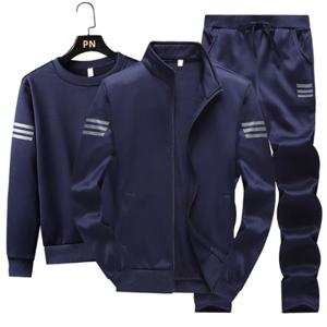 [위즈아이]기모 3종 트레이닝세트 남자 집업 맨투맨 츄리닝 가을