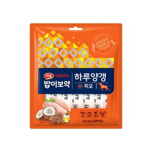 [하림펫푸드] 밥이보약 DOG 하루양갱 피모 28개입