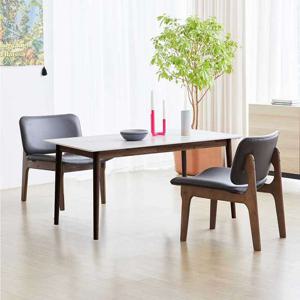 베스트리빙 스칸디 릴렉스 2인(1400) 세라믹 낮은 식탁세트/의자2개