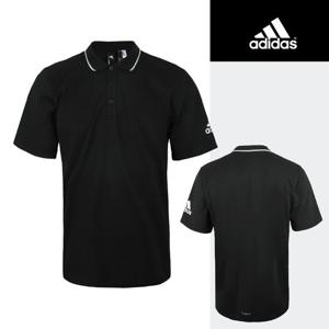 아디다스 폴로 반팔 티셔츠(블랙) 골프 테니스 카라