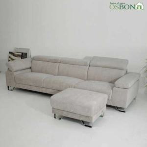 [오스본가구] 힐튼 4인용 아쿠아 조야원단 패브릭소파