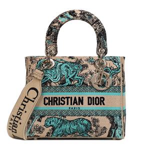 디올아쿠아 리비에라 레이디 D-Lite미디엄백 M0565OEGO 51E