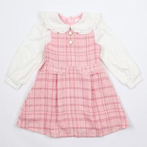 로엠걸즈 트위드 레이어드 원피스 RGOW2481P