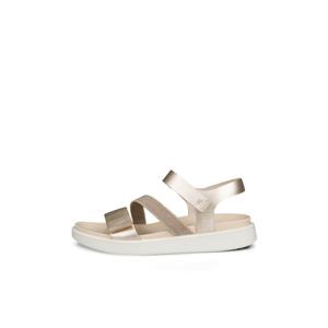 에코 여성용 플로트 샌들 퓨어 화이트 골드 273713 01688