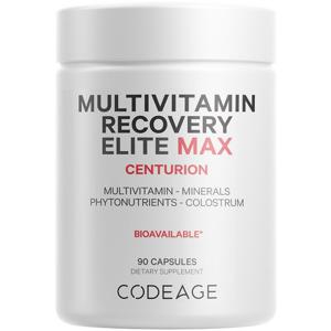 코드에이지 멀티비타민 리커버리 엘리트 맥스 - 필수 비타민 앤 미네랄 - 스포츠 리커버리 -- 90 캡슐