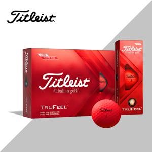SD 타이틀리스트 골프공 트루필 골프볼 레드
