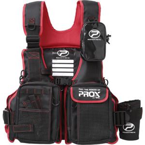 프록스 플로팅 게임 조끼 PX399 성인용 무료 블랙 x 레드 서포터 없음