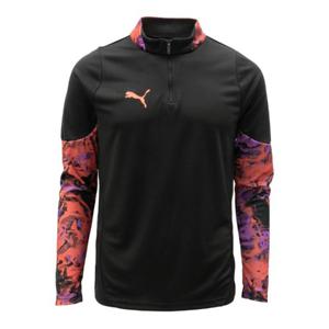 M 푸마긴팔티 ZQC 660192-07 푸마 인디비쥬얼컵 트레이닝 1/4 집 탑