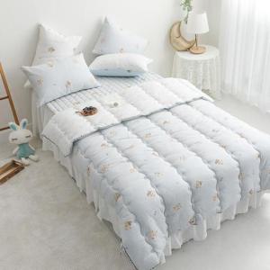 간절기 슈퍼싱글 모달 캣냥 차렵이불패드세트/침구세트 (SS) 옥수수솜