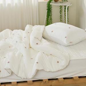 슈퍼싱글 차렵이불패드세트/침구세트 옥수수솜 간절기 (SS) 모달 띠용이