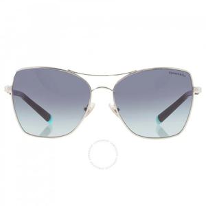 티파니앤코 그라디언트 블루 스퀘어 여성용 선글라스 TF3084 60019S 59