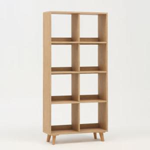 리빙인도무스 퓨어 4단 책장