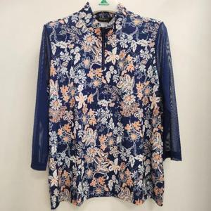 그린조이 HC07 여성 소매메쉬7부반지퍼 GP25KL51W