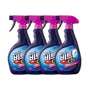 [라이온코리아]비트 O2 얼룩제거제 500ml 4개