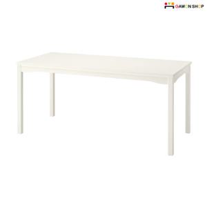 이케아 HAUGA 화이트 원목 6인용 테이블/식탁