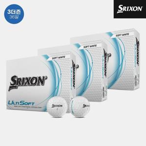 [3더즌 36]던롭코리아 스릭슨 얼티소프트5 저압축 고반발 골프볼[남여공용][화이트][2피스]
