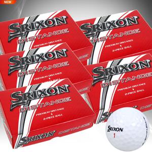 스릭슨 디스턴스 (DISTANCE) 2피스 골프볼 (5더즌60알) 화이트