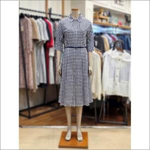 BCBG 세이브존02 깅엄 체크 원피스 B5B5O647