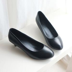 여성구두 발편한 면접 정장 알바구두 유니화 펌프스힐