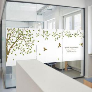 아트박스/꾸밈 ph603-새들과자작나무숲3_불투명유리시트