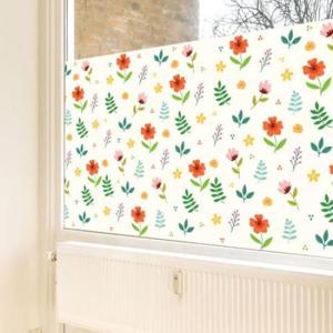 아트박스/꾸밈 gb951-꽃내음가득꽃밭_불투명유리시트지